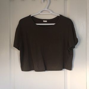 GARAGE olive green tee
